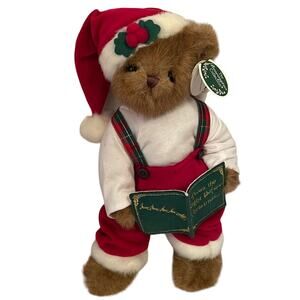 The Bearington Collection “Christopher Chrismouse” Christmas Holiday Gift Bear